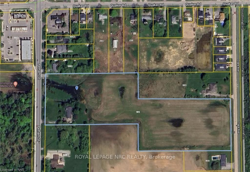 Vacant Land sold at 981 PELHAM Street, Pelham, 662 - Fonthill, L3C 3E2 - MLS: X10412981