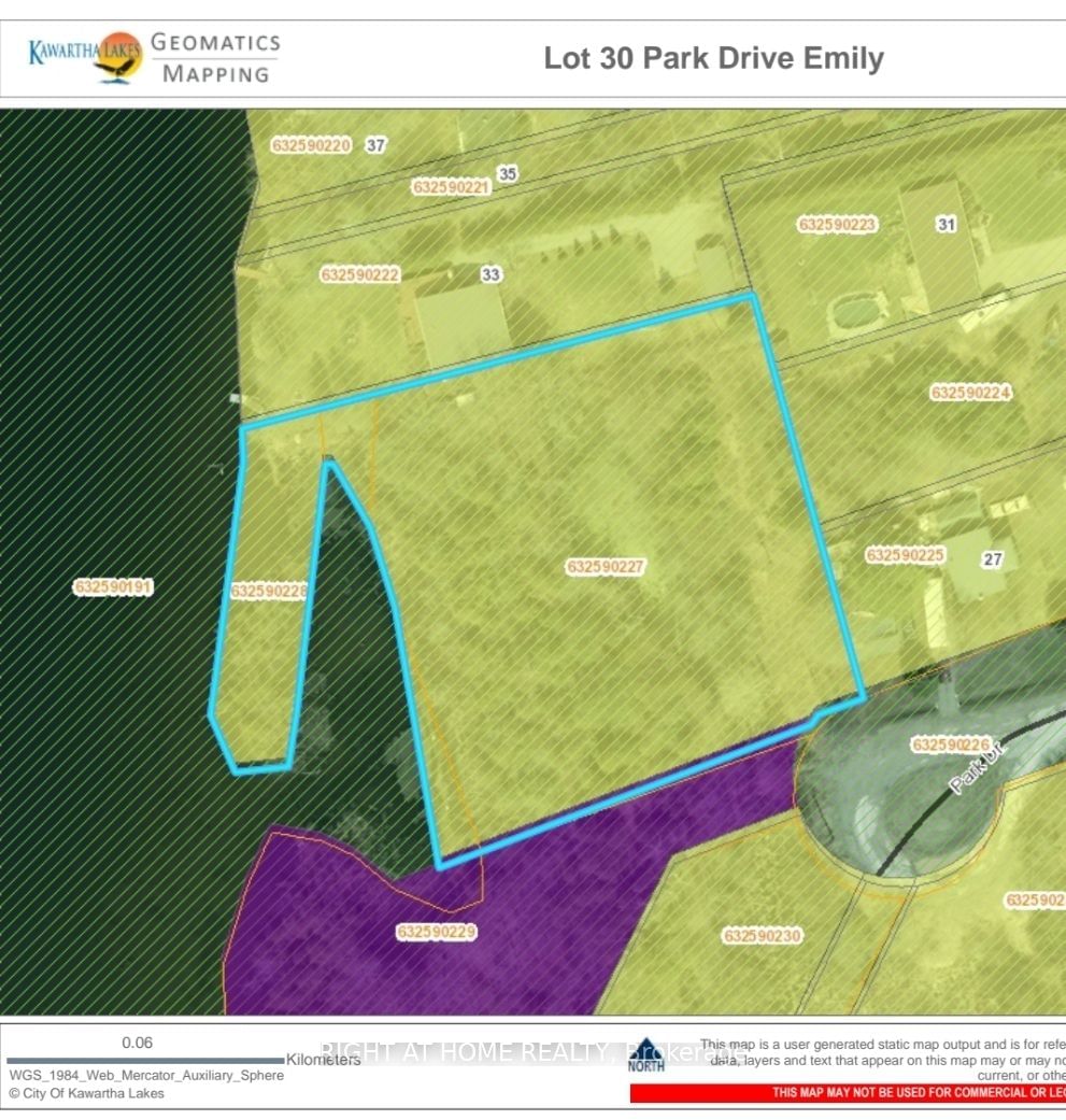 Vacant Land sold at 0 Park Drive, Kawartha Lakes, Omemee, K0L 2W0 - MLS: X10426233