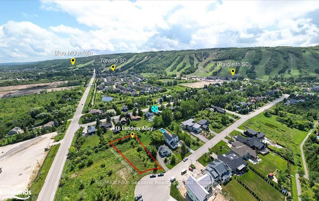 Vacant Land sold at 116 LENDVAY Ally, Blue Mountains, Blue Mountain Resort Area, L9Y 0S3 - MLS: X10439925