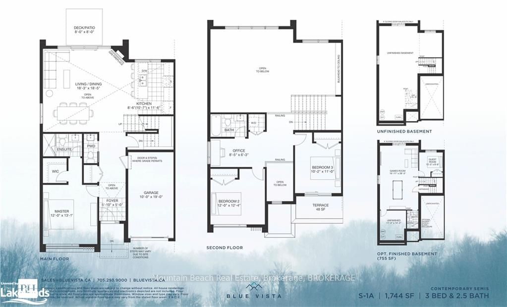 Semi-Detached House sold at LOT 47L B Street, Blue Mountains, Blue Mountain Resort Area, L9Y 0K8 - MLS: X10439975