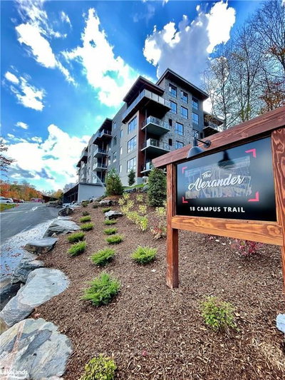 Condo leased at 101-18 CAMPUS Trail, Huntsville, Ontario, P1H 0K2 - Chaffey - MLS: X10440356