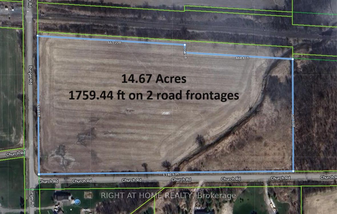 Vacant Land sold at 2606 (PT 1) - Burger Road, Fort Erie, 328 - Stevensville, L0S 1S0 - MLS: X10779845