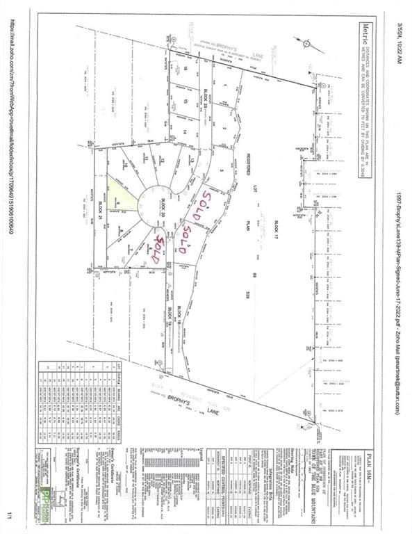 Lot 9 - 139 BROPHY'S Lane