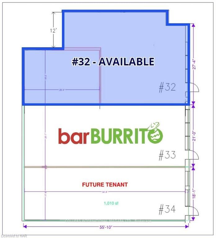 Commercial/Retail for lease at 32-9 PINE Street, Thorold, Thorold Downtown, L2V 3Z0 - MLS: X11295004