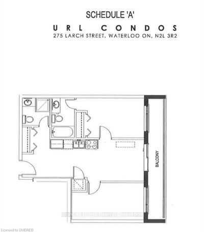 Unit B510 — 275 LARCH St, Waterloo -  image-0-1