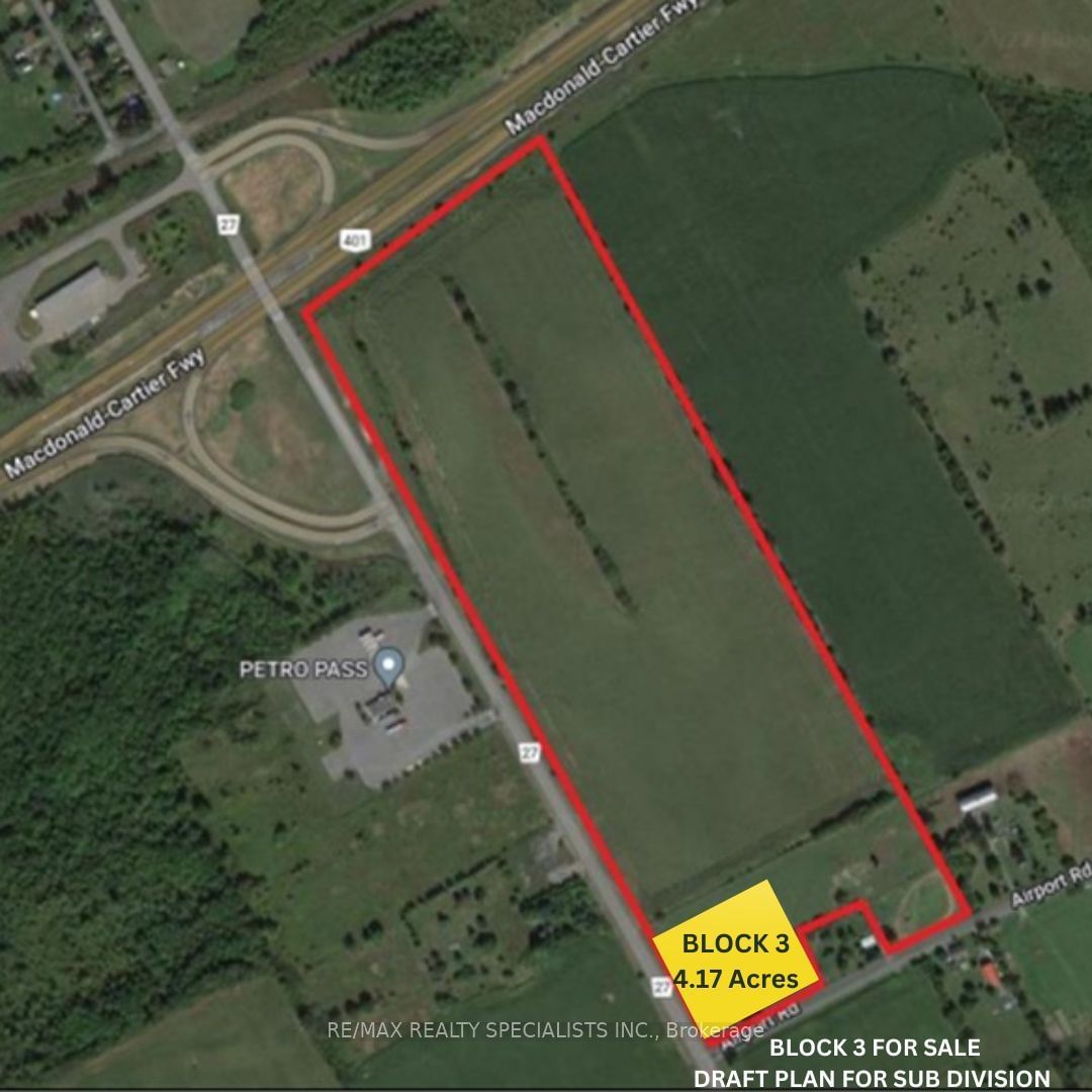 Land for sale at 19185 Airport Road, South Glengarry, 723 - South Glengarry (Charlottenburgh) Twp, K0C 2E0 - MLS: X11889396