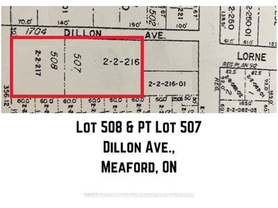 Lot 508 Dillon Ave, Meaford - Meaford