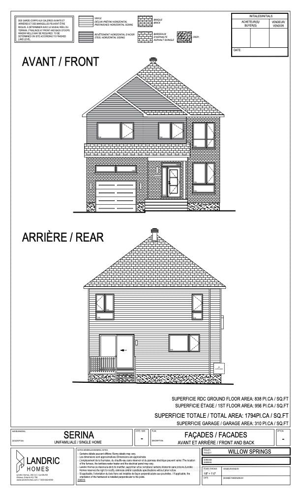 Detached House for sale at Lot 7A Juniper Street, The Nation, 616 - Limoges, K0A 2M0 - MLS: X11918137