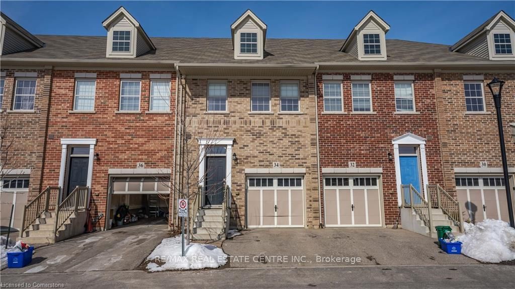 Townhouse for lease at 34 Prince Albert Boulevard, Kitchener, N2H 0B3 - MLS: X11921494