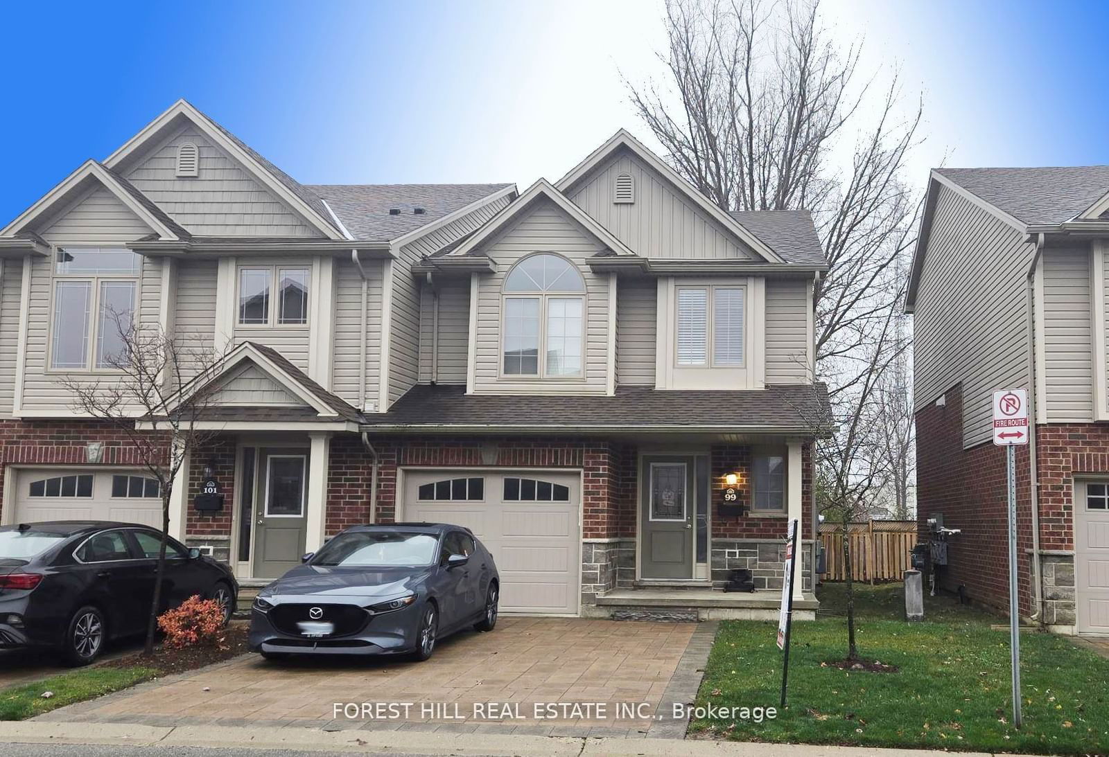 Townhouse for sale at 99-1061 Eagletrace Drive, London, North S, N6G 0T3 - MLS: X11923169