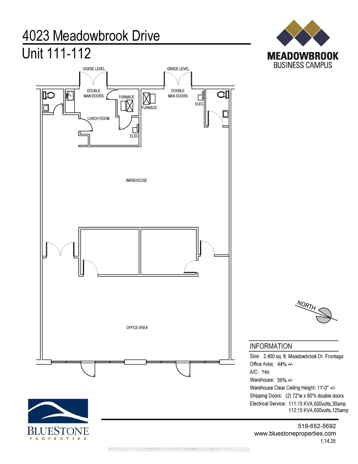 Office for lease at 111/112-4023 Meadowbrook Drive, London, South W, N6L 1E7 - MLS: X11925257