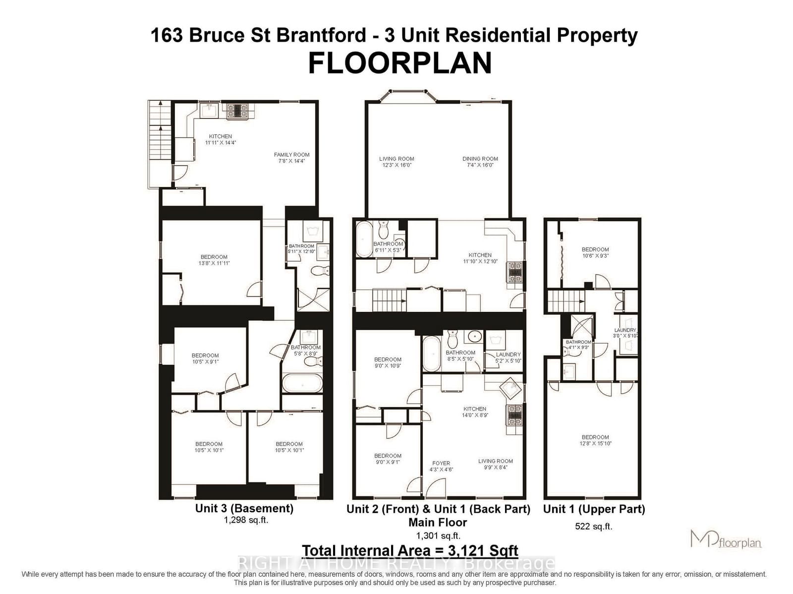 Semi-Detached House for sale at 163 Bruce Street, Brantford, N3S 4Z3 - MLS: X11934895