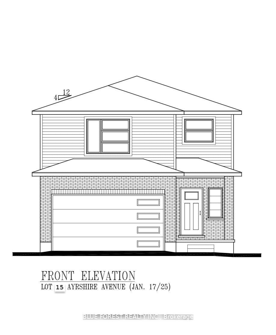 Detached House for sale at Lot 15 Ayrshire Avenue, London, South V, N6P 0J5 - MLS: X11938486