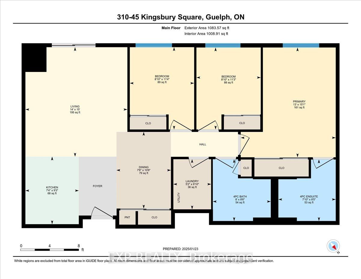 Condo for sale at 310-45 Kingsbury Square, Guelph, Pine Ridge, N1L 0L2 - MLS: X11939300