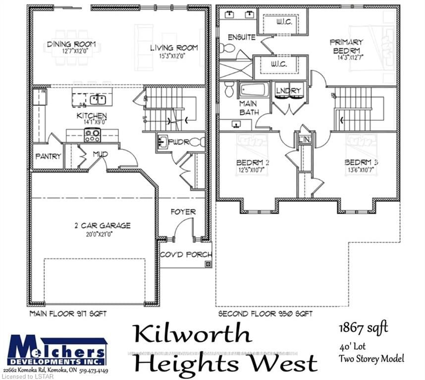 Detached House for sale at Lot#102-52 ALLISTER Drive, Middlesex Centre, Kilworth, N0L 1R0 - MLS: X11941864