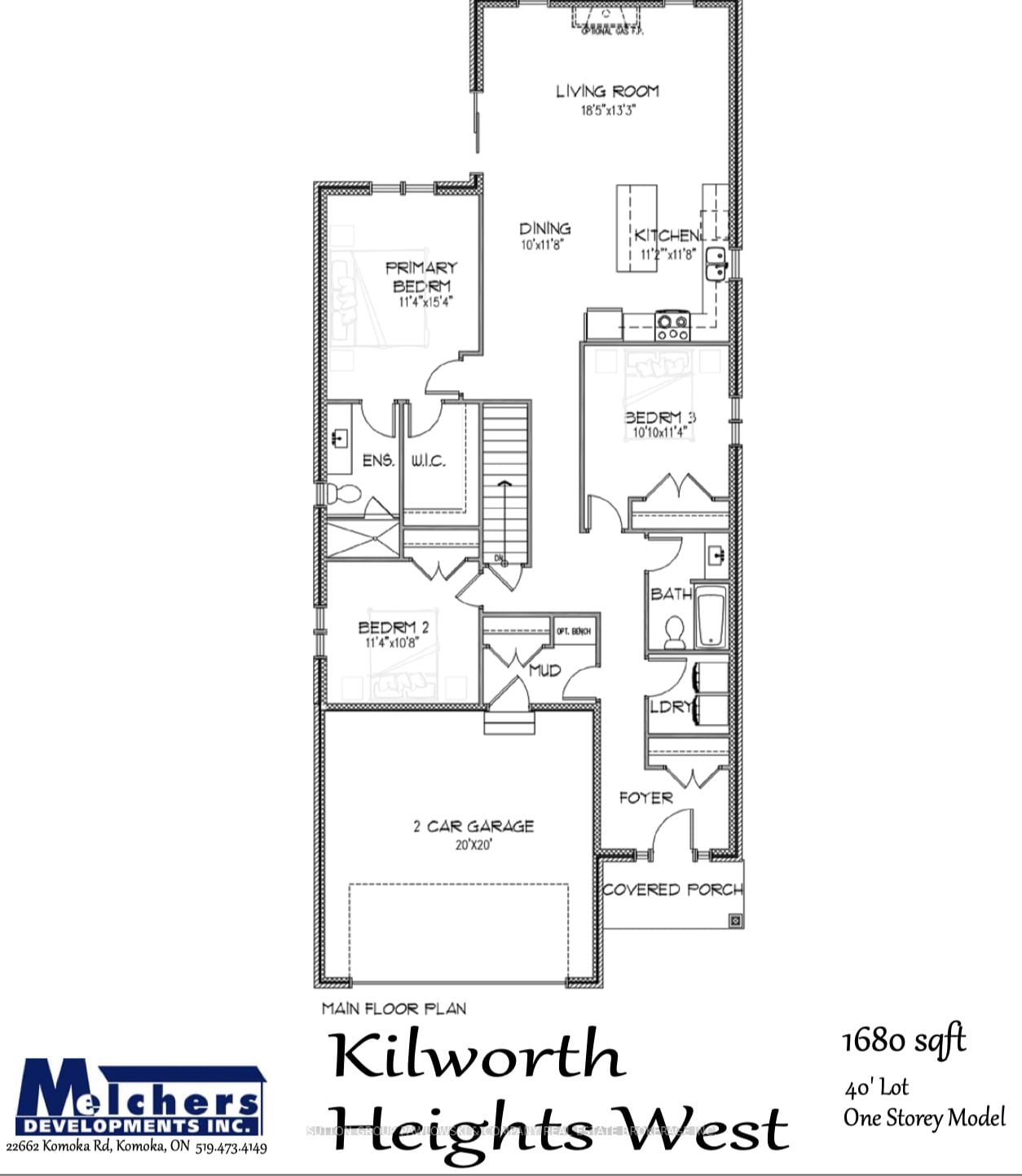 Detached House for sale at Lot#101-56 ALLISTER Drive, Middlesex Centre, Kilworth, N0L 1R0 - MLS: X11941866