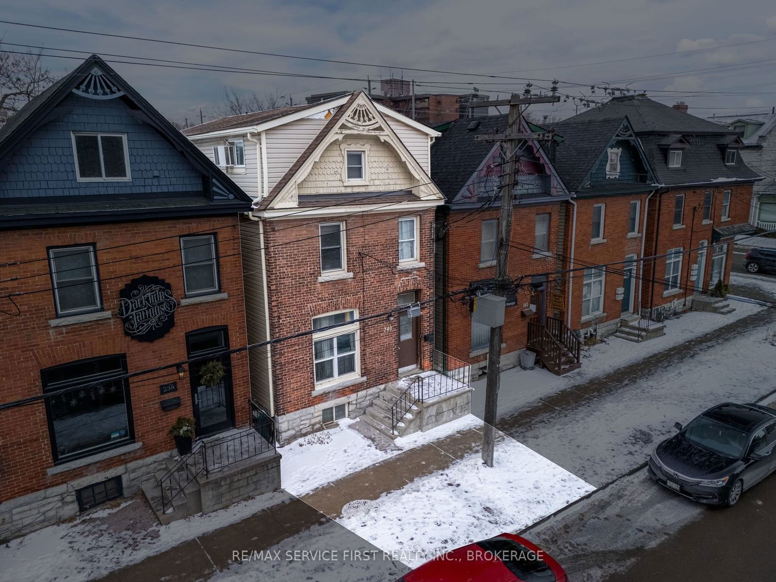 Building at 240 Wellington Street, Kingston, East of Sir John A. Blvd