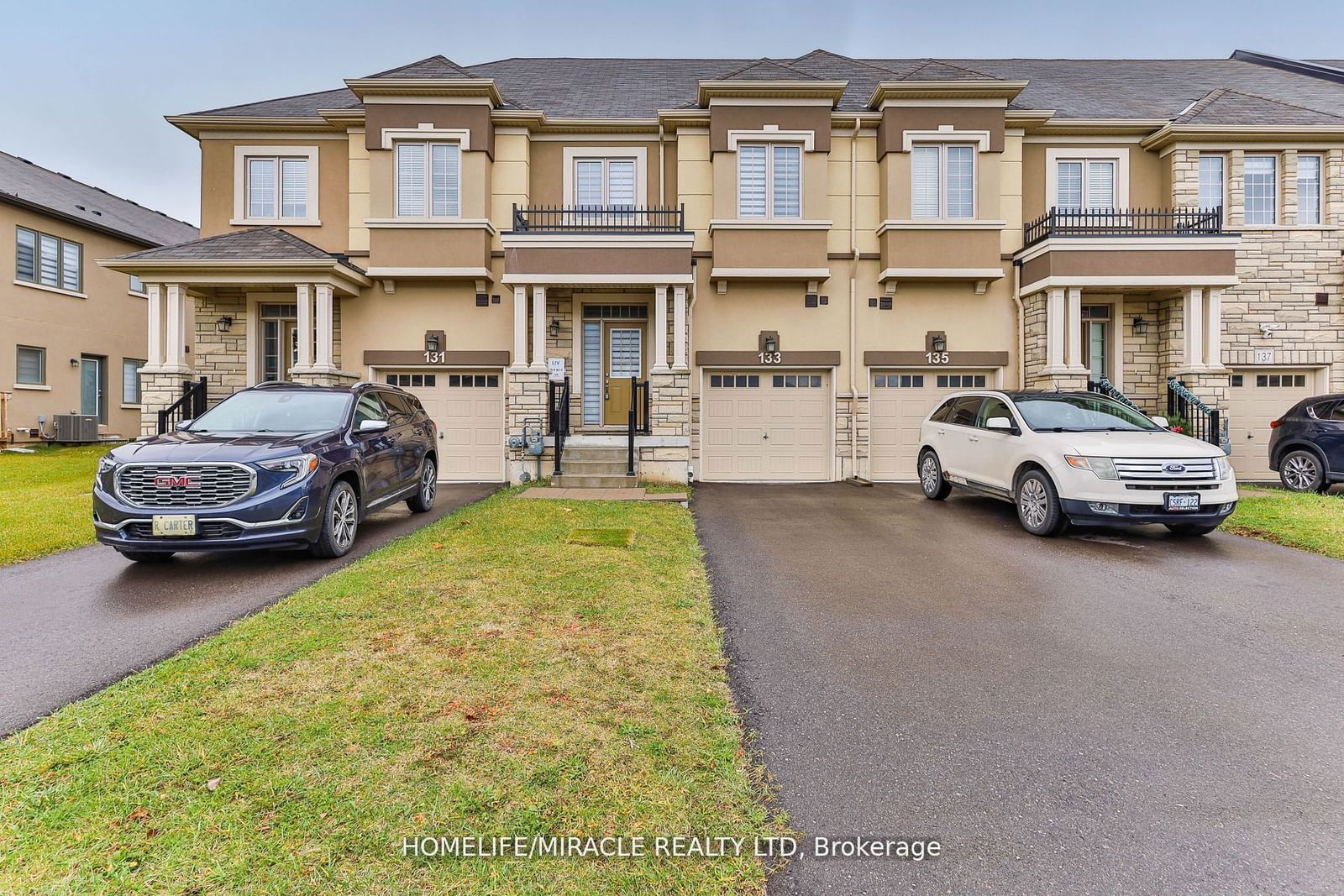 Townhouse for lease at 133 Flagg Avenue, Brant, Paris, N3L 0J8 - MLS: X11945283