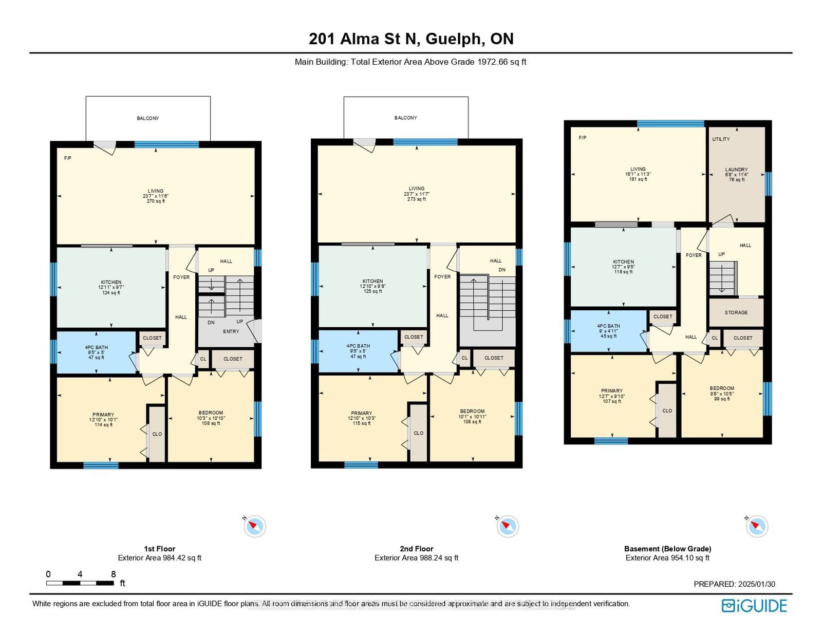 Semi-Detached House for sale at 201 Alma Street, Guelph, Onward Willow, N1H 5X9 - MLS: X11948258