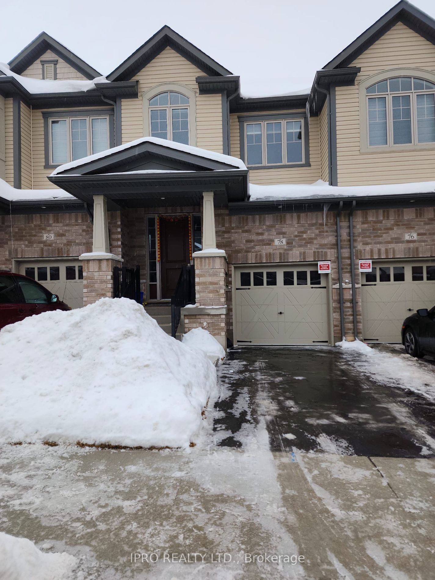 Townhouse for lease at 78 Grassbourne Avenue, Kitchener, N2R 0S5 - MLS: X11950393