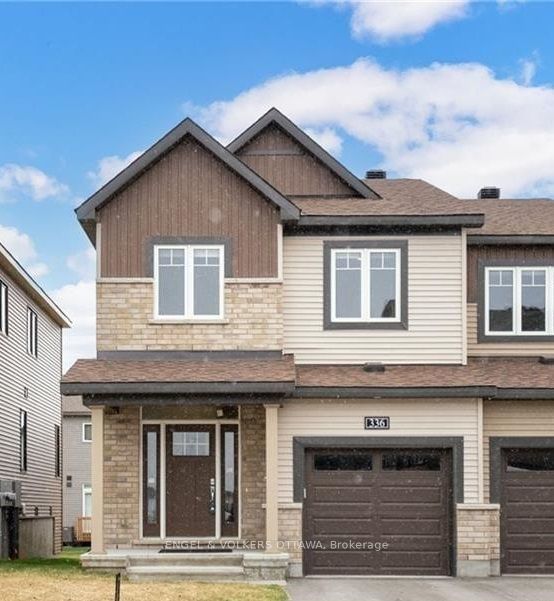 Townhouse leased at 336 Drumlish Lane, Barrhaven, 7711 - Barrhaven - Half Moon Bay, K2J 6Y3 - MLS: X11950927