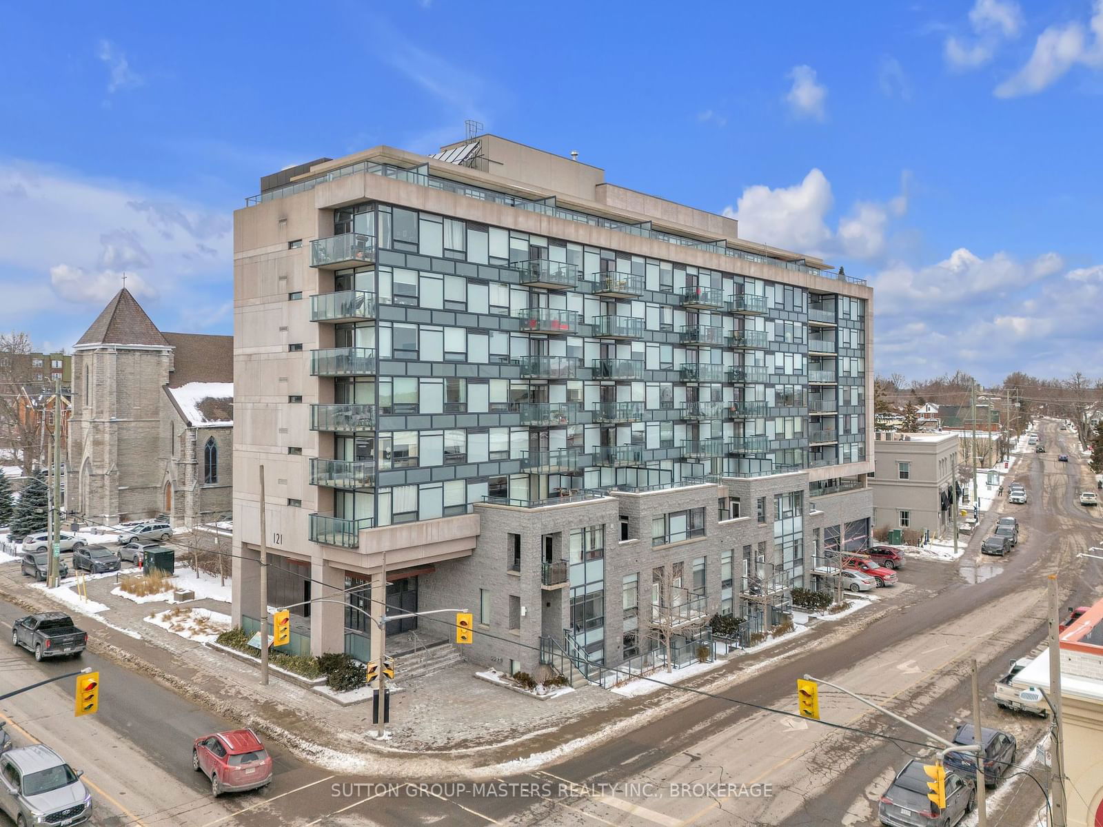 Building at 121 Queen Street, Kingston, East of Sir John A. Blvd