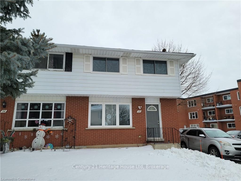 Semi-Detached House sold at 58 Breckenridge Drive, Kitchener, N2B 2N9 - MLS: X11957053