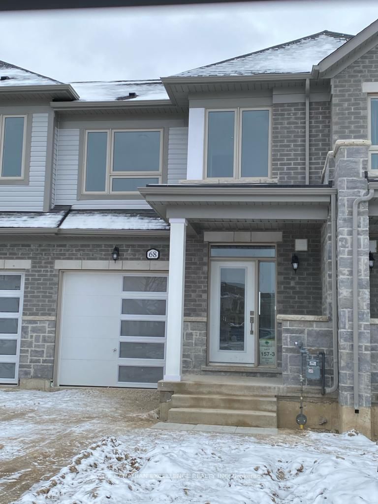 Townhouse leased at 68 Edminston Drive, Centre Wellington, Fergus, N1M 0J1 - MLS: X11963217