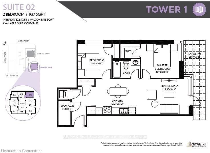 Condo for lease at 502-100 Garment Street, Kitchener, N2G 0C3 - MLS: X11964555