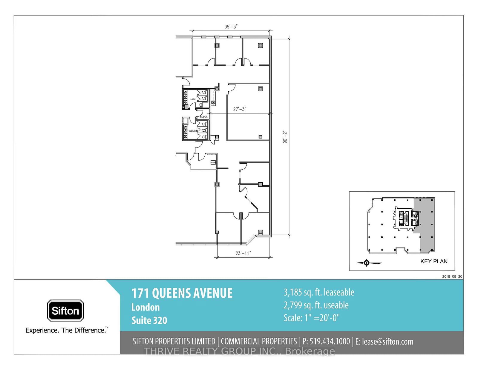 Office for lease at 320-171 Queens Avenue, London, East K, N6A 5J7 - MLS: X11968964