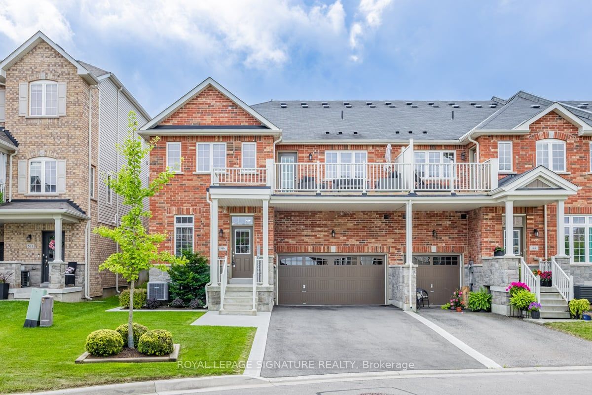 Townhouse for sale at 46 Hugill Way, Hamilton, Waterdown, L8B 0A2 - MLS: X11969220