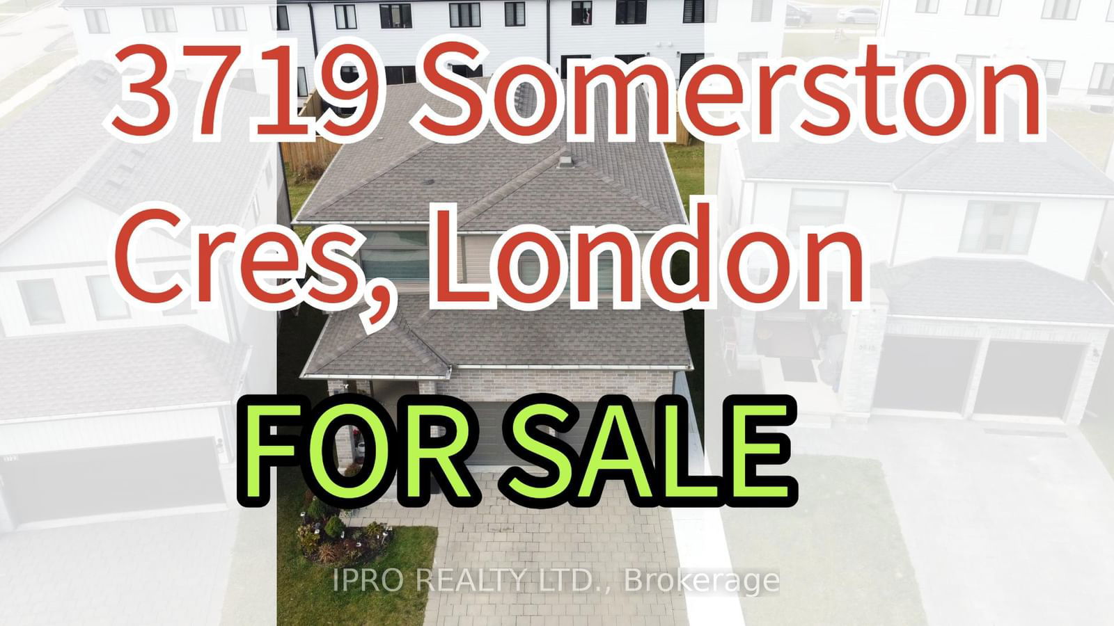 Detached House for sale at 3719 Somerston Crescent, London, South A, N6L 0G4 - MLS: X11972552