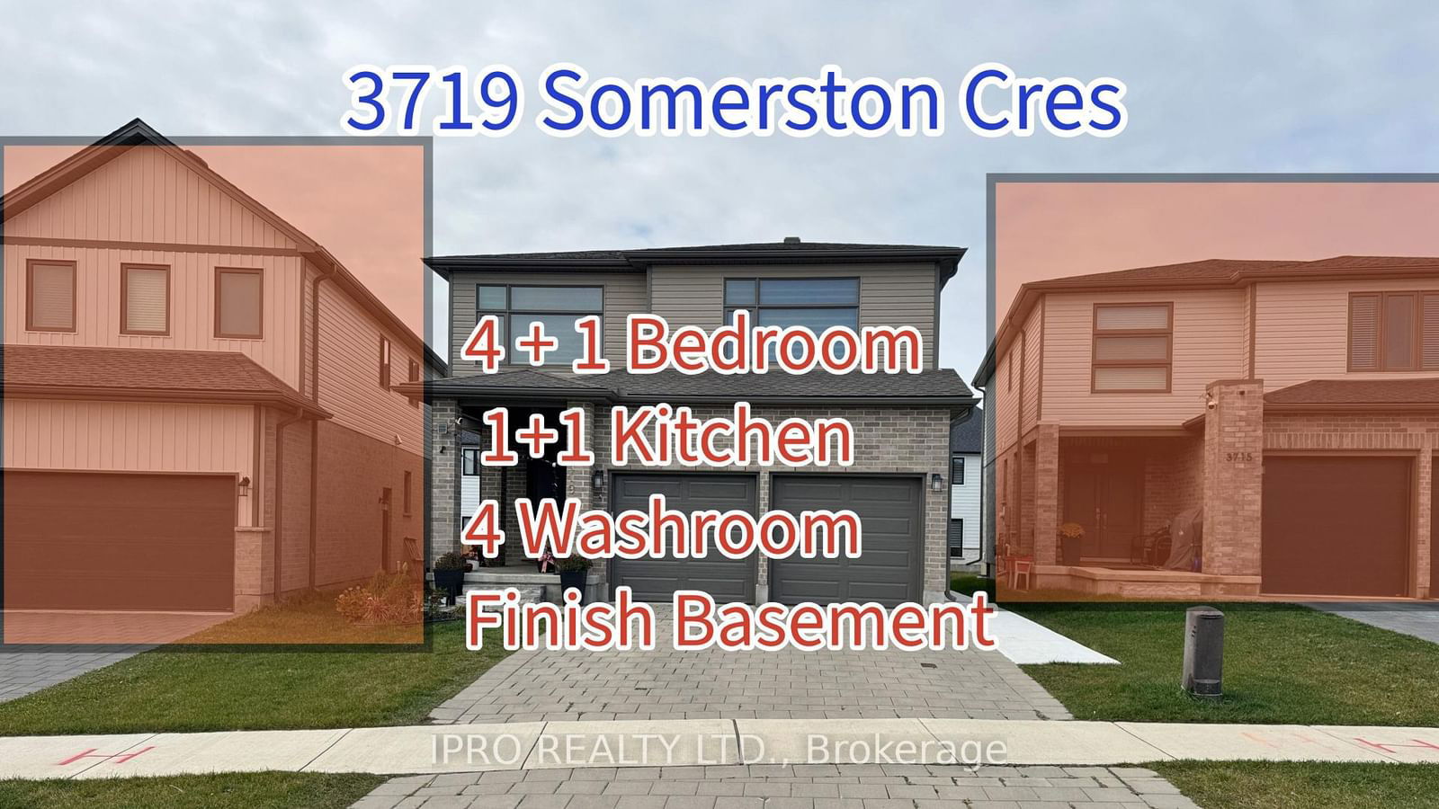 Detached House for sale at 3719 Somerston Crescent, London, South A, N6L 0G4 - MLS: X11972552