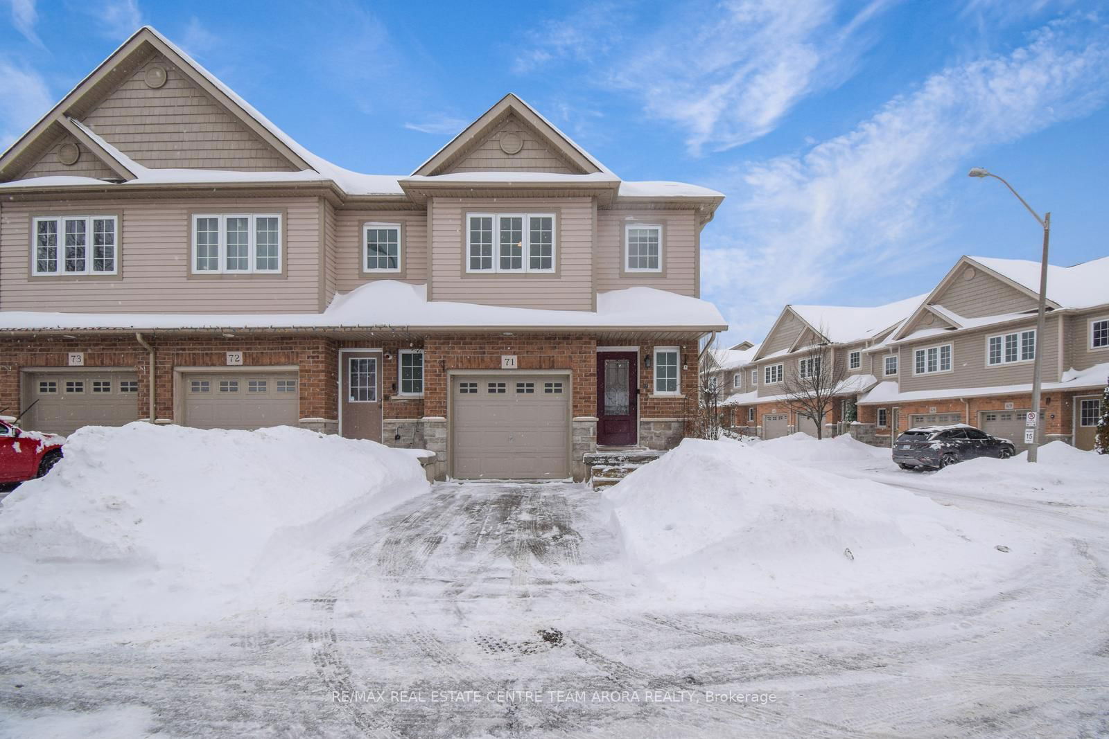 Townhouse for sale at 71-355 Fisher Mills Road, Cambridge, N3C 4N5 - MLS: X11973253