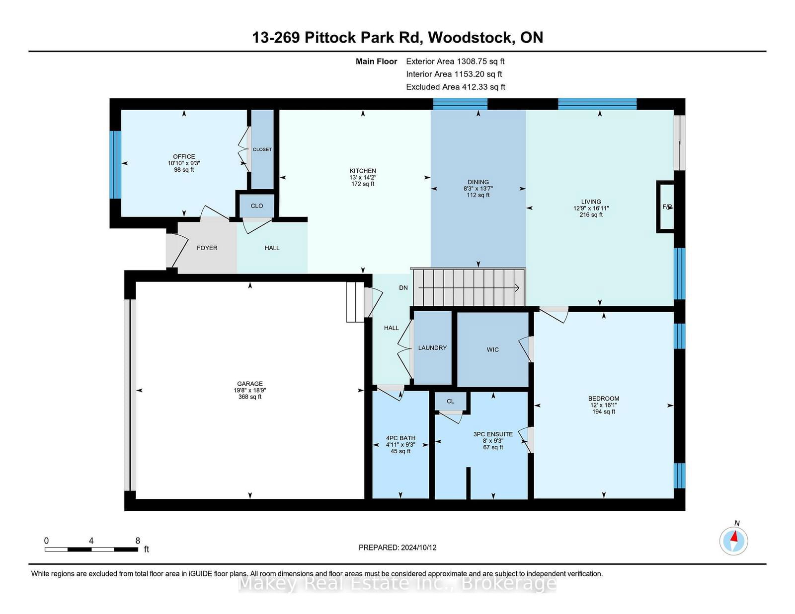 Semi-Detached House sold at 20-269 Pittock Park Road, Woodstock, Woodstock - North, N4S 0R2 - MLS: X11973511