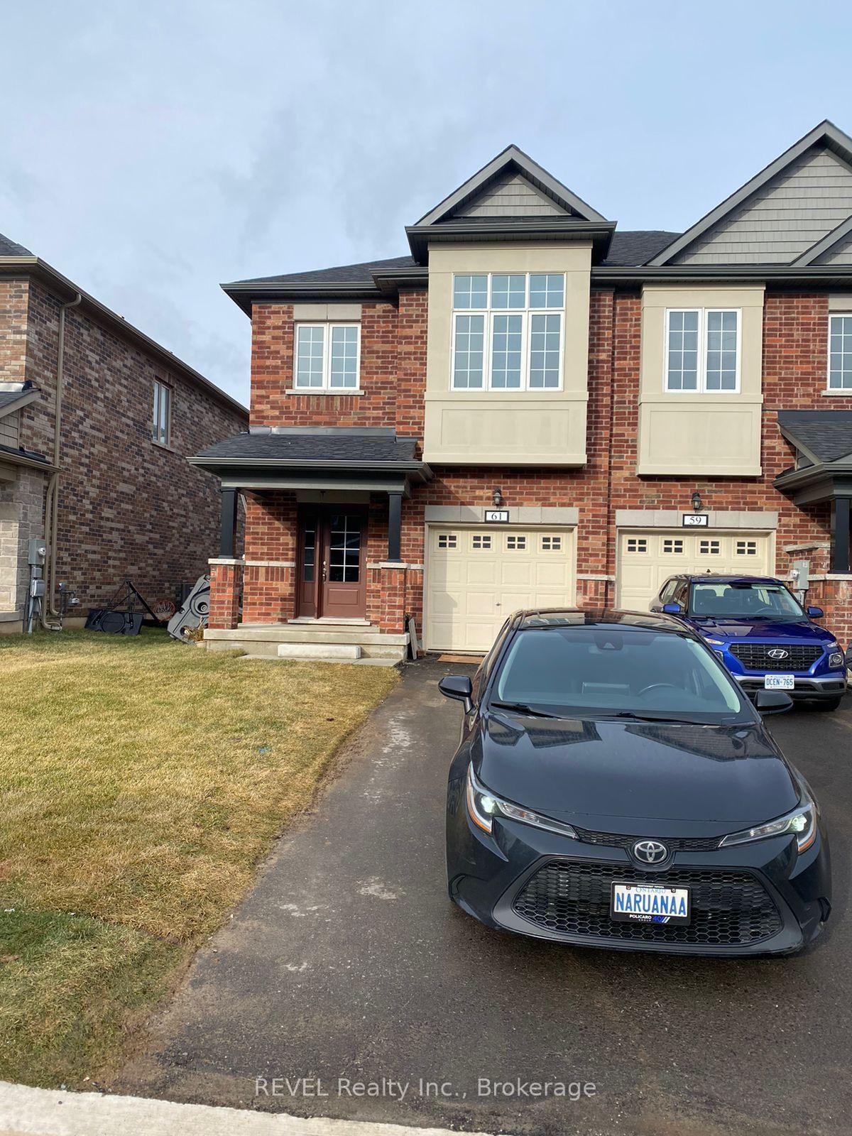 Townhouse for lease at 61 Sapphire Way, Thorold, 560 - Rolling Meadows, L2V 0L4 - MLS: X11985916