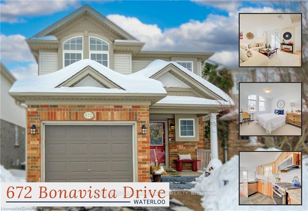 Detached House sold at 672 Bonavista Drive, Waterloo, N2K 4E9 - MLS: X11987935