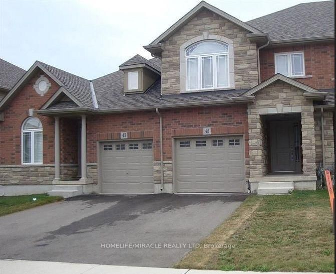 Townhouse for lease at 45 Bethune Avenue, Hamilton, Hannon, L8J 3H5 - MLS: X11988561