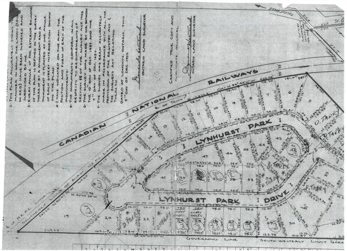 Vacant Land for sale at 10179 Lynhurst Park, St. Thomas, NW, N5P 2E5 - MLS: X11991209