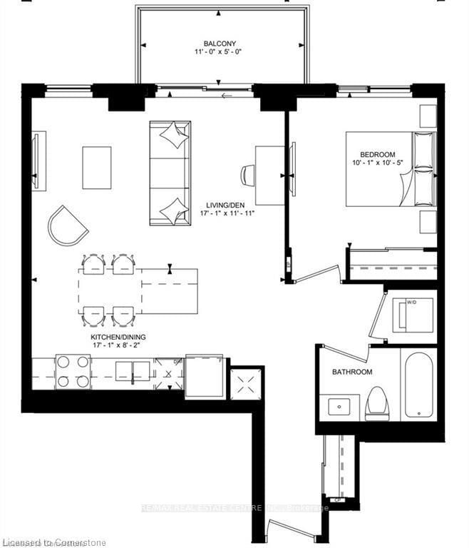 Condo for lease at 1304-55 Duke Street, Kitchener, N2H 0B7 - MLS: X11992581