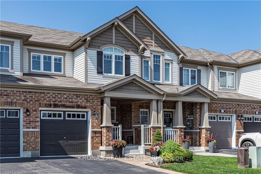 Townhouse for sale at 129 Mcmonies Drive, Hamilton, Waterdown, L8B 0A6 - MLS: X11993897