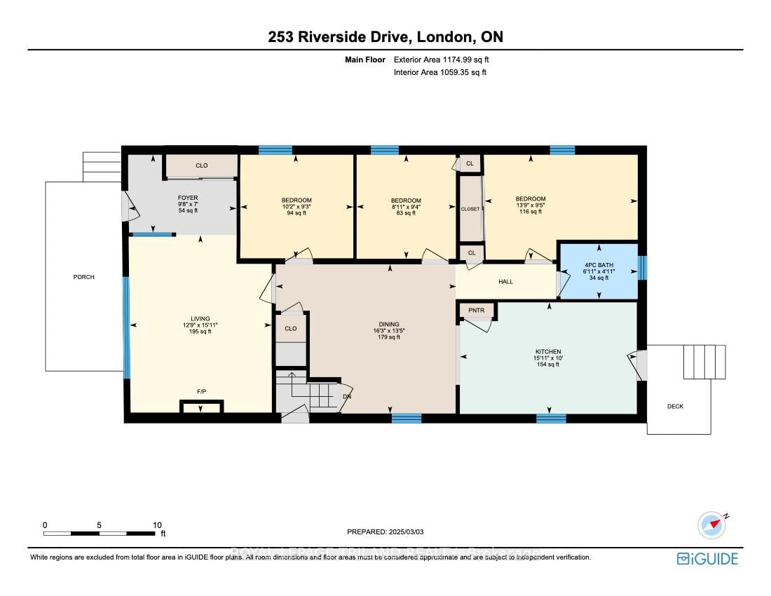 Detached House for sale at 253 Riverside Drive, London, North N, N6H 1E8 - MLS: X11998774