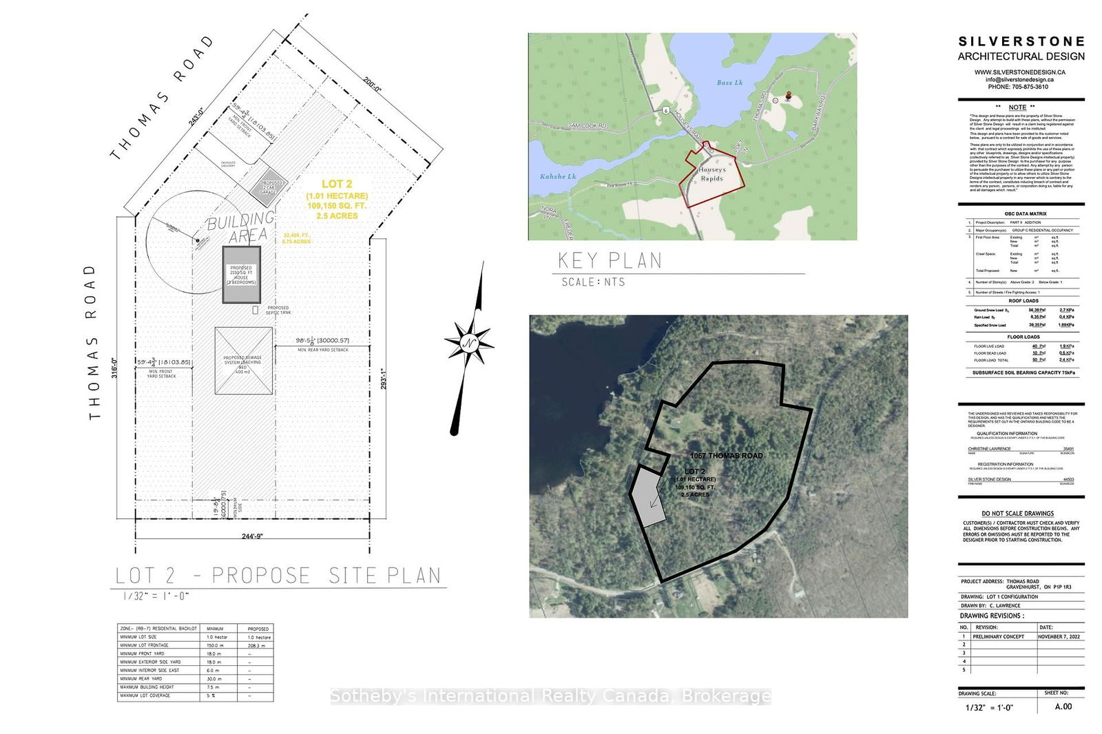 Vacant Land for sale at Lot 2 (Thomas Rd)-1067 Thomas Road, Gravenhurst, Ryde, P1P 1R3 - MLS: X11999389