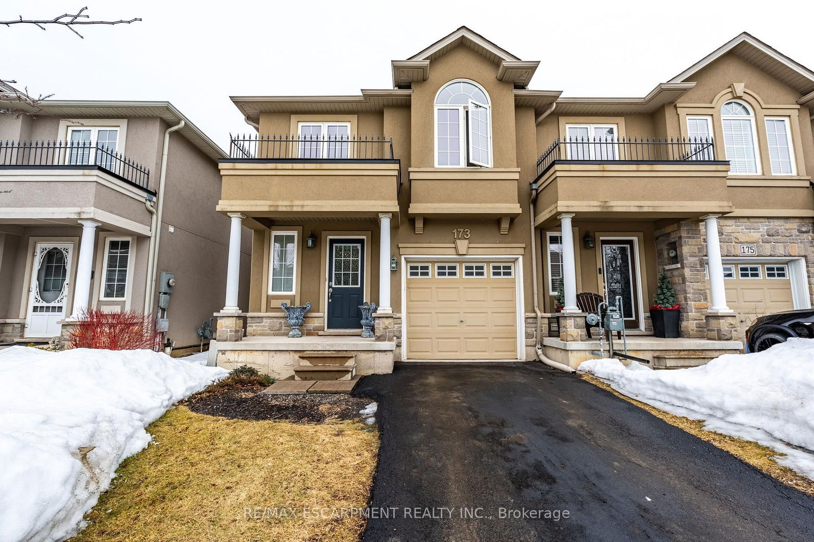 Townhouse for sale at 173 Penny Lane, Hamilton, Stoney Creek Mountain, L8J 2V7 - MLS: X12005466