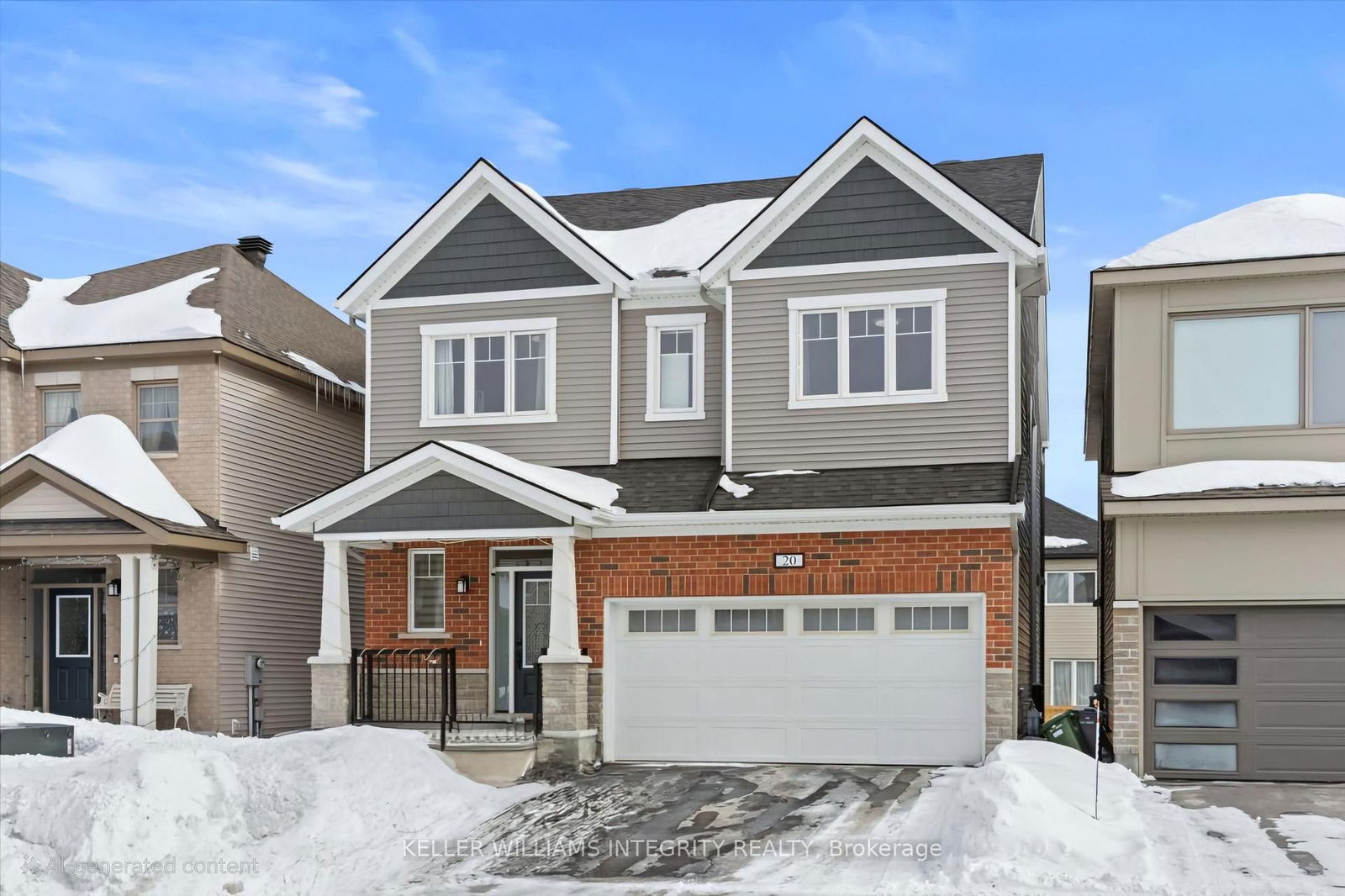 Detached House sold at 20 Racemose Street, Ottawa, Barrhaven - Half Moon Bay, K2J 6Z8 - MLS: X12005949