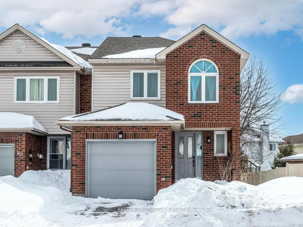 Townhouse sold at 78 Cedarock Drive, Kanata, Bridlewood, K2M 2H8 - MLS: X12006098