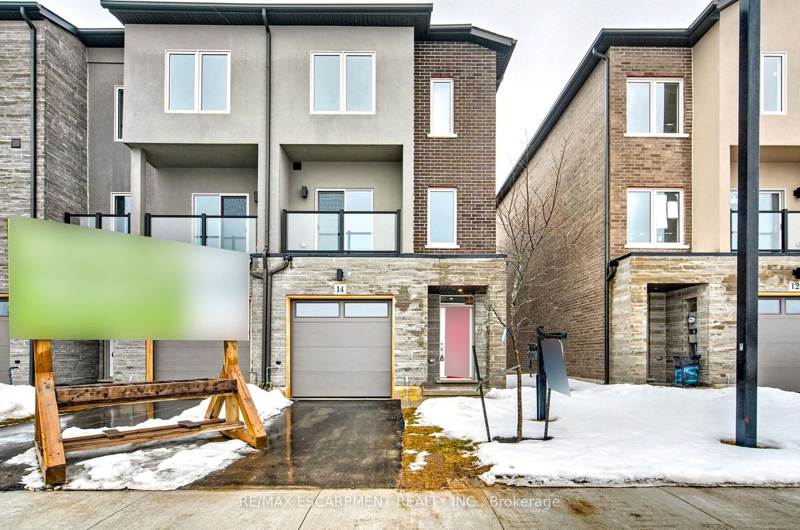 Townhouse for sale at 14 Clear Valley Lane, Hamilton, Mount Hope, L0R 1W0 - MLS: X12012942