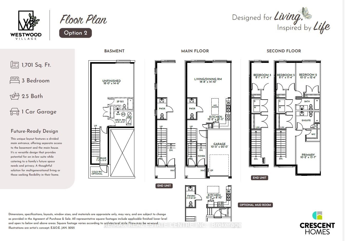 Townhouse for sale at UNIT 2 Langridge Way, Cambridge, N1S 5B9 - MLS: X12013633