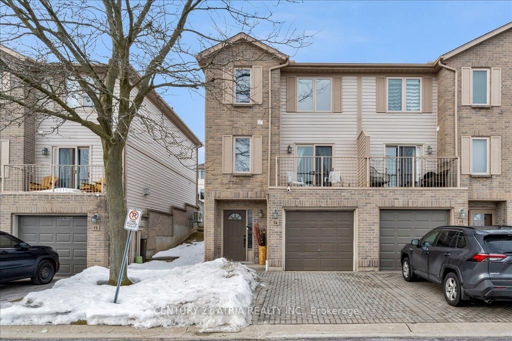 Townhouse for sale at 14-230 Blackhorne Drive, Kitchener, N2E 1Z4 - MLS: X12020796