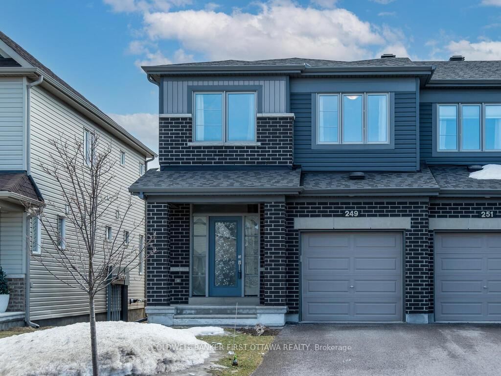 Townhouse for sale at 249 Kimpton Drive, Ottawa, Stittsville (North), K2S 2H9 - MLS: X12024583